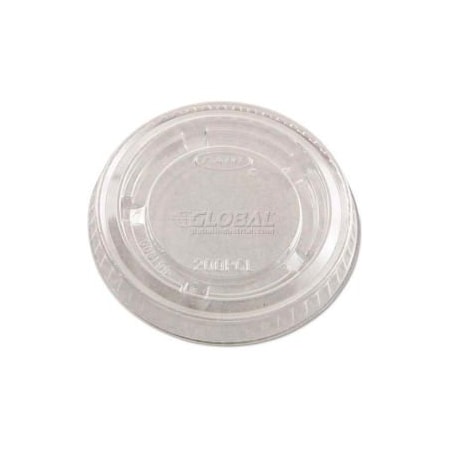 Dart Dart Portion Cup Lids, Fits 1-1/2-2 oz. Cups, Plastic, Clear, 2500/Carton DCC PL200N